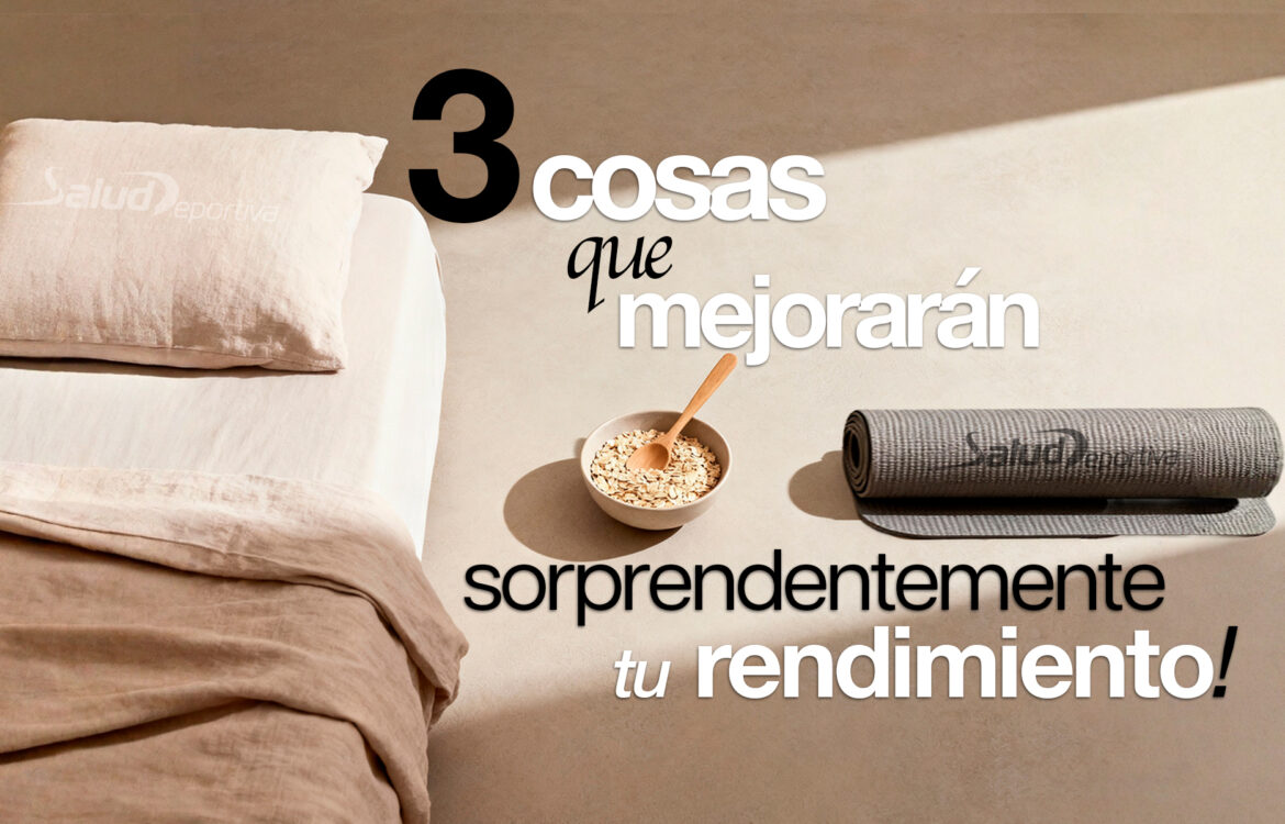 Dormir, alimentarse y entrenar correctamente mejorara tu rendimiento mental y emocional